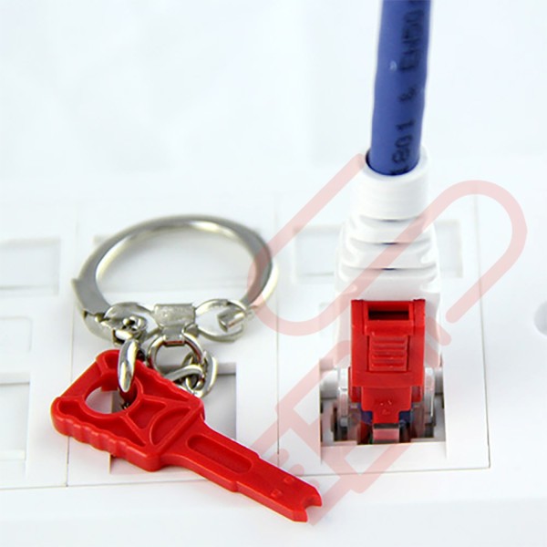 Lockable Cat6 RJ45 LSZH Patch Cables Blue|Networking Cables