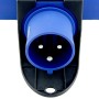 32Amp Power Junction Box -  IEC309 Commando Male Plug to 3x Commando Female Sockets Power Distribution Unit