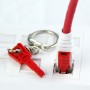 Lockable Cat6 RJ45 LSZH Patch Cables Red|Networking Cables