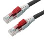 Lockable Cat6 Patch Cables RJ45 UTP LSZH Black