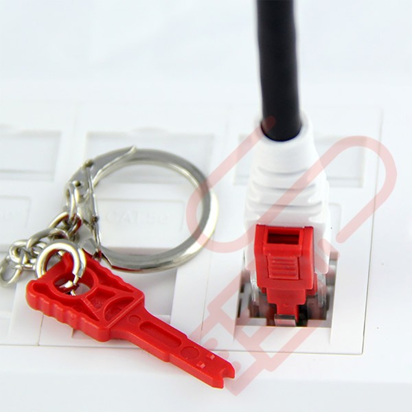 Lockable Cat6 RJ45 LSZH Patch Cables Black|Networking Cables