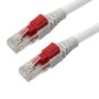 Lockable Cat6 Patch Cables RJ45 UTP LSZH White