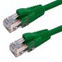 Excel Cat6 Patch Cables RJ45 UTP LSZH Snagless Booted Green