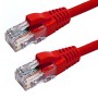 Excel Cat6 Patch Cables RJ45 UTP LSZH Snagless Booted Red