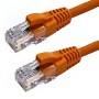 Excel Cat6 Patch Cables RJ45 UTP LSZH Snagless Booted Orange