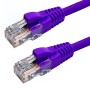 Excel Cat6 Patch Cables RJ45 UTP LSZH Snagless Booted Purple