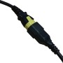 Secure Sleeve C13 into C14 Inlet Tab Yellow - 10 Pack