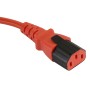 Secure Sleeve C13 into C14 Inlet Tab Black - 25 Pack