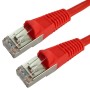 Cat6 Patch Cables RJ45 FTP Premium LSZH Bubble Booted Red