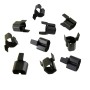 Secure Sleeve C15 into C16 Inlet Tab Black - 25 Pack