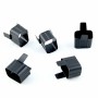 Secure Sleeve C19 into C20 Inlet Tab Black - 10 Pack