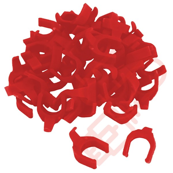 Patchsee Red RO/PC Removable PatchClip 50x Pack