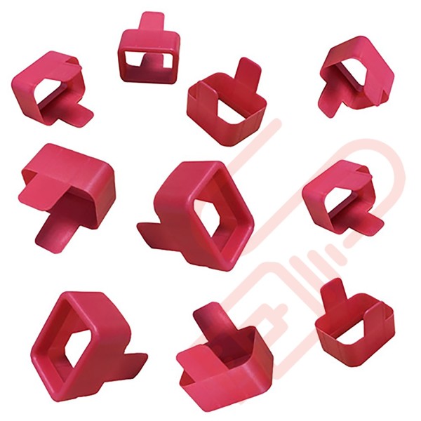 Secure Sleeve C20 into C19 Tab Red - 25 Pack