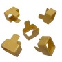 Secure Sleeve C20 into C19 Tab Yellow - 25 Pack