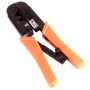 RJ45/RJ11 Ratchet Modular Crimping Tool