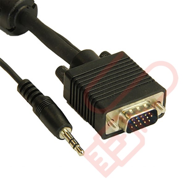 SVGA Male to Male with Built in 3.5mm Audio