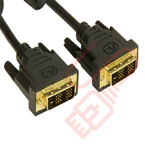 DVI-D Single Link Male to Male Monitor Cable