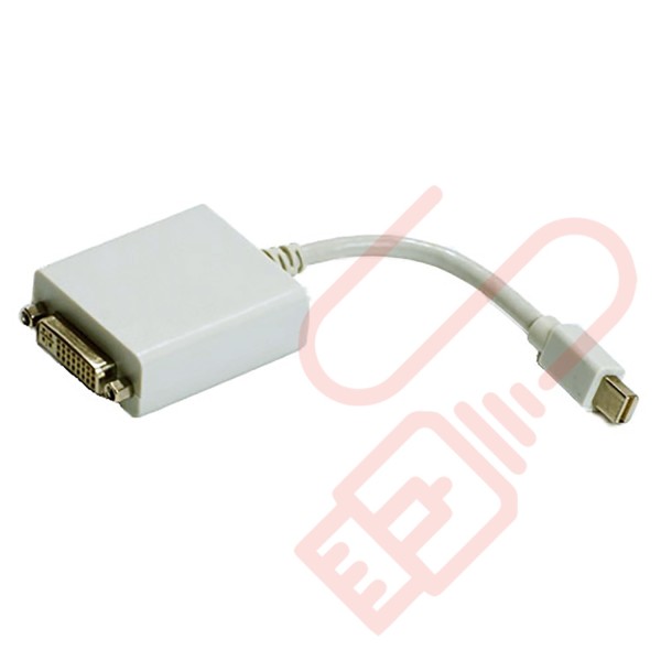 15cm White - Mini Display Port Male to DVI Adapter