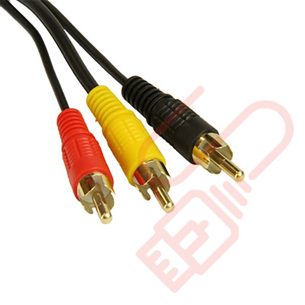 3x RCA to 3x RCA Audio Cable