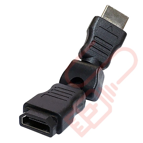Flexible HDMI Male to HDMI Female Adapter