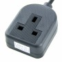 0.5 Metre C13 Female Connector to UK 10Amp Rated Socket LS0H Power Cable