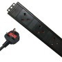 Vertical PDU UK Socket to UK 13A Plug