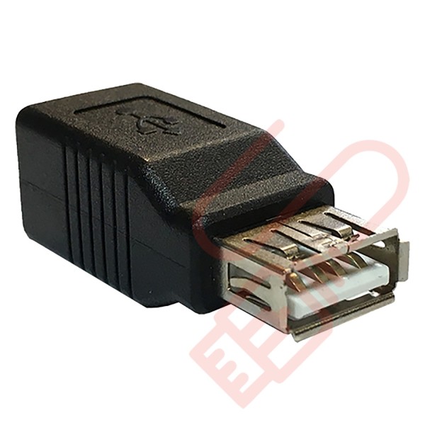 USB 2.0 Type A Female to Type B Female Adapter