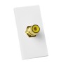 RCA Moduler Coupler Yellow