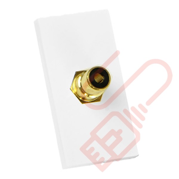 RCA Moduler Coupler Black