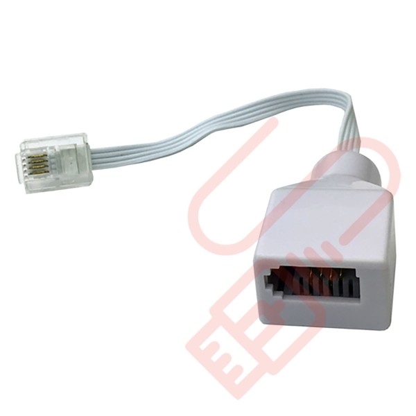RJ11 Plug to BT Socket Adapter