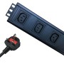 Vertical PDU C13 Socket to UK 13A Plug