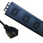 Vertical PDU C13 Socket to C20 Plug