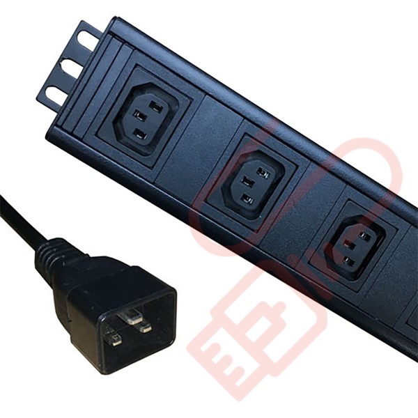 Vertical PDU C13 Socket to C20 Plug