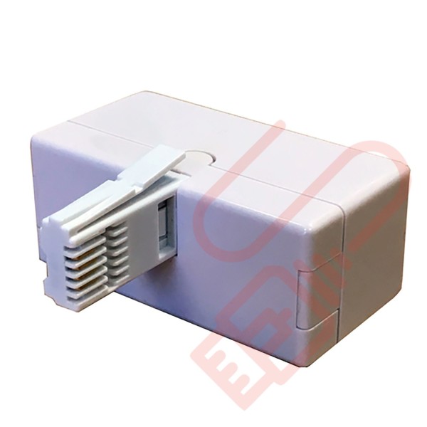 BT Adapter, BT Plug to Double BT Sockets - Networking Cables