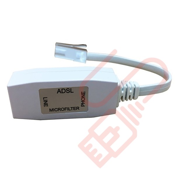 ADSL Phone Filter Passive Adapter BT Plug to BT Socket