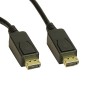 Display Port Locking Male to Male Locking Black