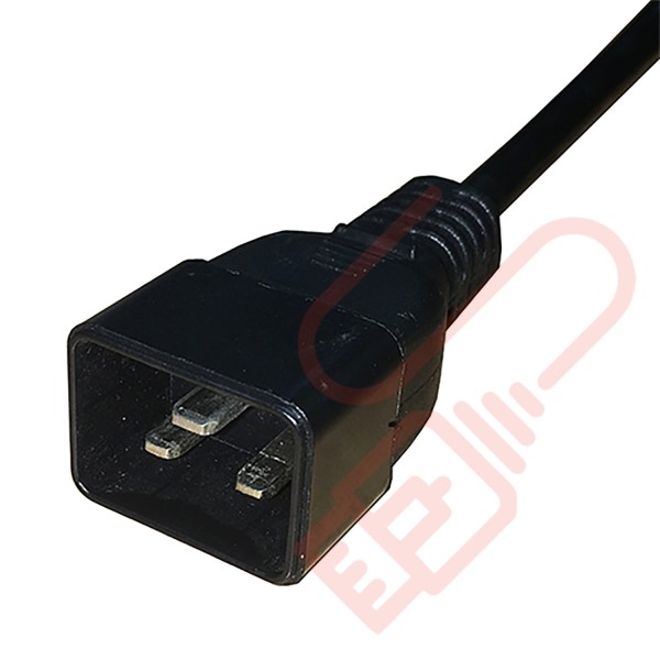 Vertical IEC (C19) Socket PDU with IEC (C20) Plug