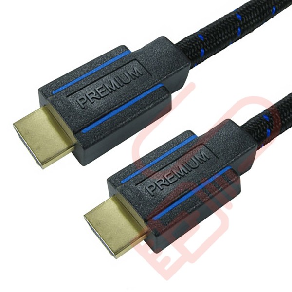 Premium High Speed HDMI Cable with Ethernet Black