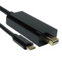 USB Type C Male to Mini Display Port Male Cable