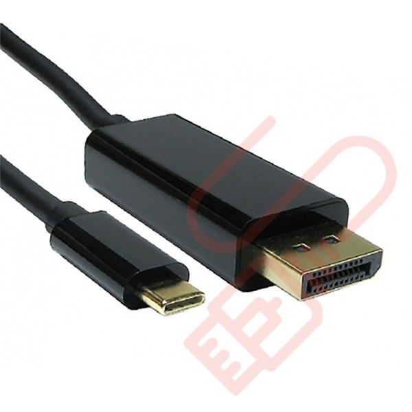 USB Type C Male to Display Port Male Cable