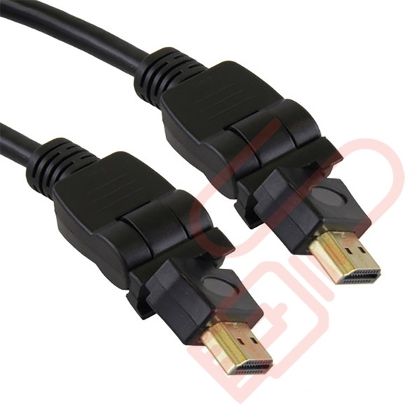 HDMI High Speed Rotate & Swivel Cables With Gold Connectors