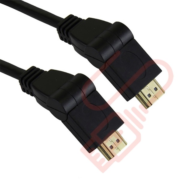 HDMI High Speed Swivel Cables With Gold Connectors