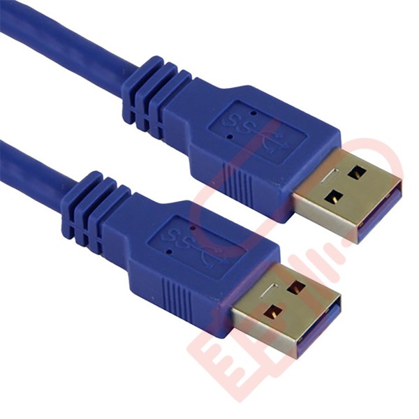 USB 3.0 Cable A Male to A Male Blue