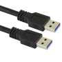 USB 3.0 Cable A Male to A Male Black