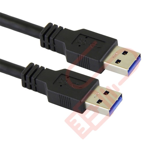 USB 3.0 Cable A Male to A Male Black