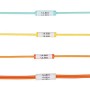 Panduit 3mm Duplex Fibre Cable Identification Sleeves White NWSLC-7Y