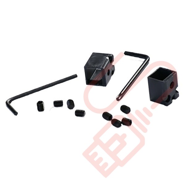 RJ45 Lockdown Patch Cable Locks (pair) in Black
