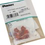 Panduit RJ45 Blockout Device - 10 Data Comm Jack Inserts and Removal Tool in Red PSL-DCJB
