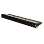 48 Port Cat5e Patch Panel 1U UTP Angled Easy Punch