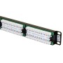 Excel 24 Port Cat5e Patch Panel 1U UTP Punch Down Black 100-726